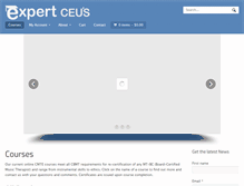 Tablet Screenshot of expertceus.com